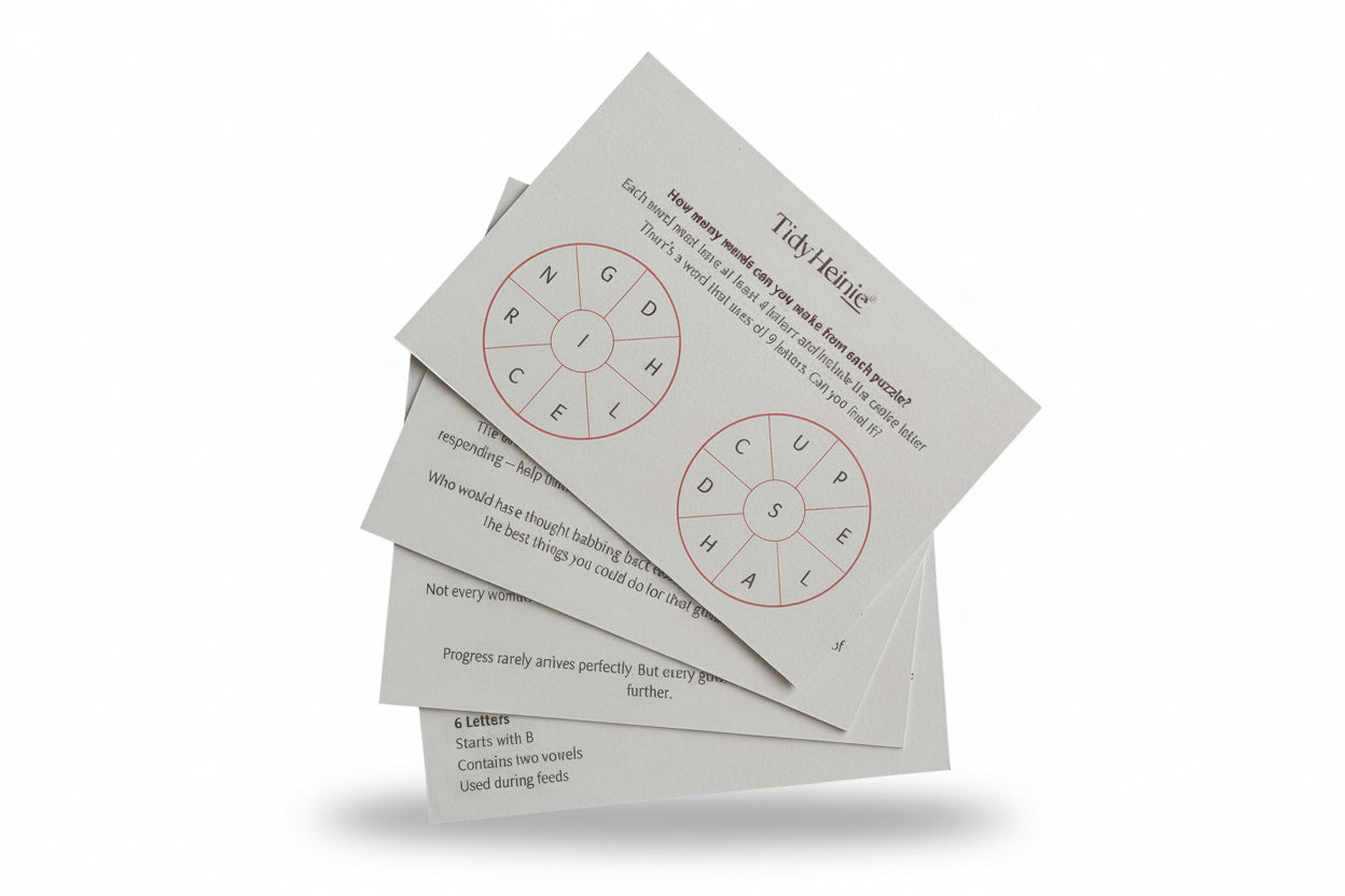 Set of Baby Sensory Flash Cards